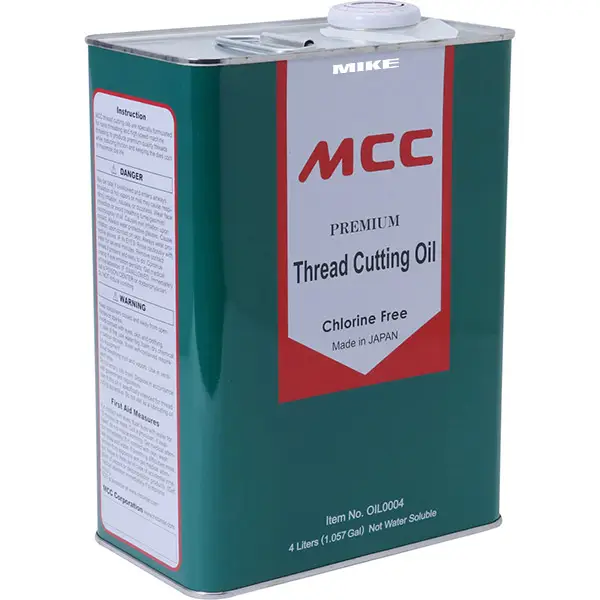 Dầu làm mát và bôi trơn cho máy tiện ren ống, ren Bu lông MCC