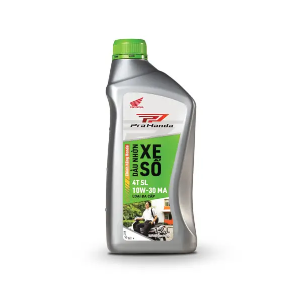 Dầu nhờn xe số Honda 4T SL 10W-30 MA Pro (Loại cao cấp)