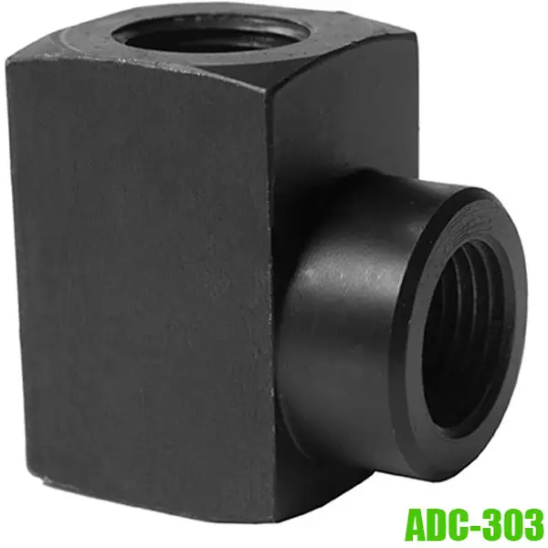 Đầu nối ren trong chữ L, áp suất max 700 bar. Betex ADC-303