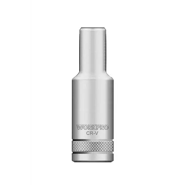 Đầu tuýp dài có đầu vuông 1/2 inch và đầu lục giác 6 cạnh size 8mm Workpro WP274113