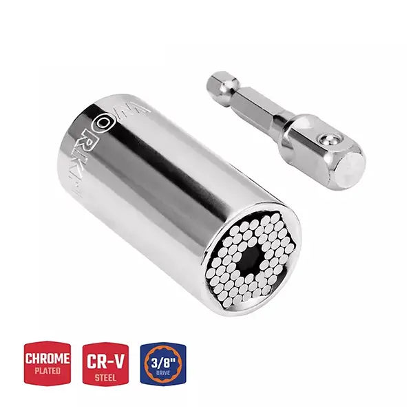 Đầu tuýp dài có đầu vuông 3/8 inch size 7-19mm Workpro WP202517