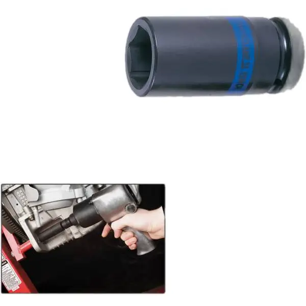 Đầu tuýp dài Kingtony 883534M 1 inchDR lục giác 34mm cho súng vặn bu lông