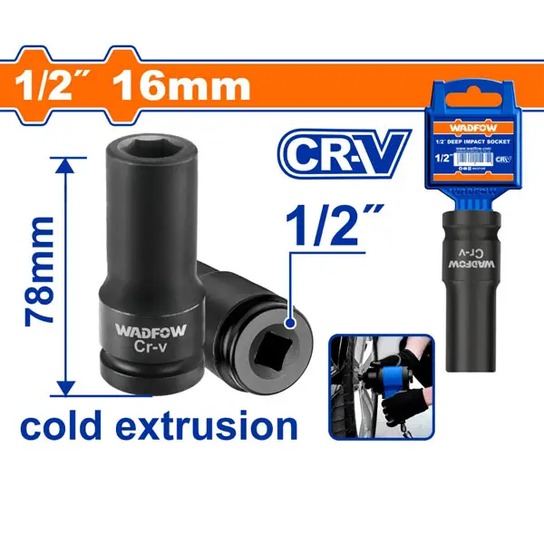 Đầu tuýp dài WadFow WMS3216 16mm