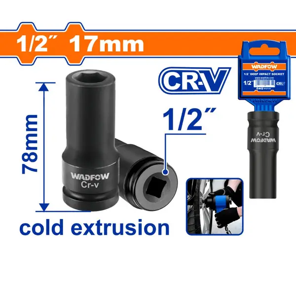 Đầu tuýp dài WadFow WMS3217 17mm