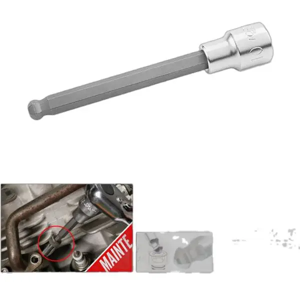 Đầu tuýp lục giác bi dài TOPTUL dòng BCSA