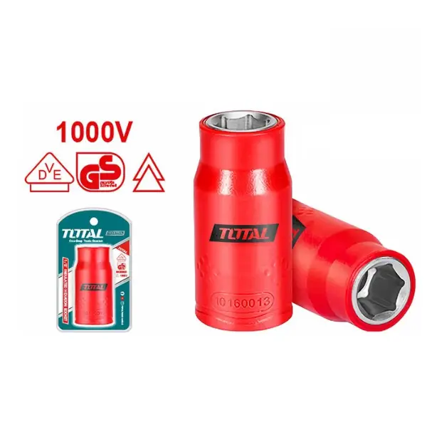 Đầu tuýp lục giác cách điện 1/2 inch Total THIHAST12161 16mm