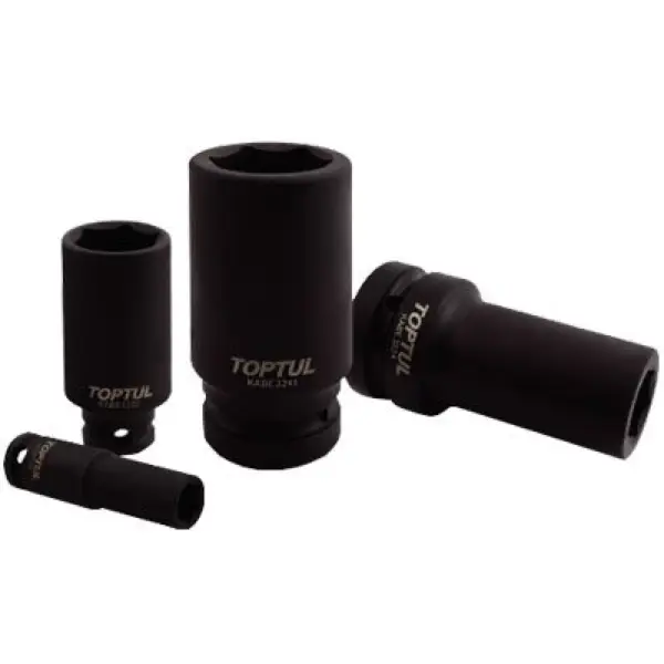 Đầu tuýp lục giác đen 1 inch Dr. x 27mm TOPTUL KABE3227