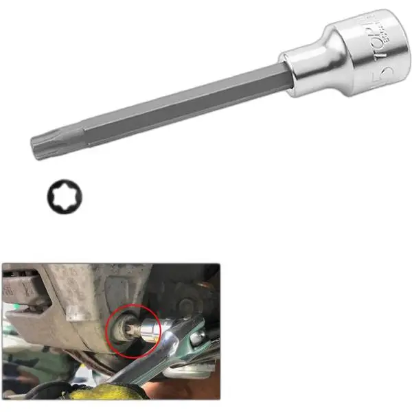 Đầu tuýp lục giác mũi vít sao TOPTUL dòng BCGA