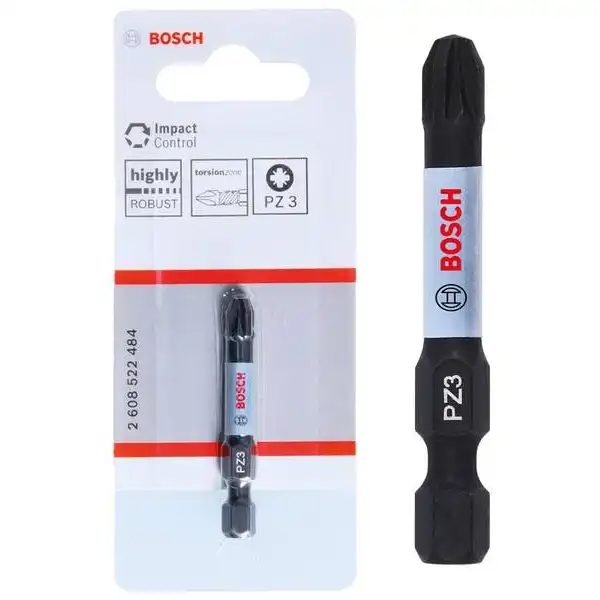 Đầu vặn vít PZ3 Power Bit (1 đầu), 1pc - MỚI Bosch 2608522484