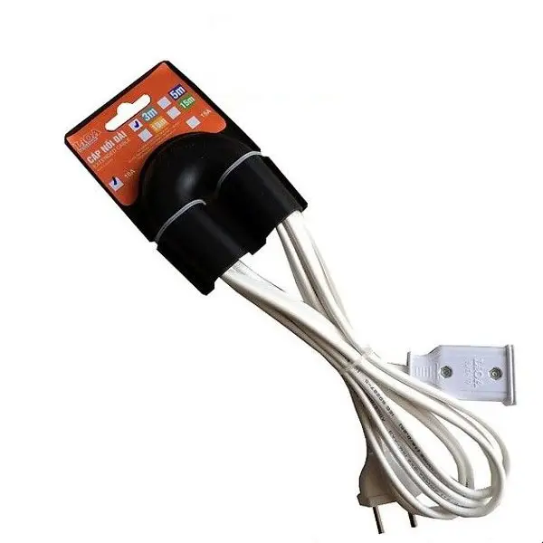 Dây cáp điện nối dài 10A Lioa C10-2-10A 10m