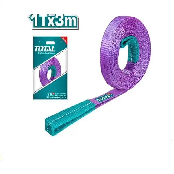 Dây cáp vải cẩu hàng tím 1Tx3m THTWS0103 TOTAL
