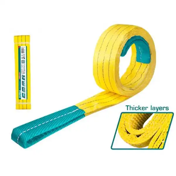 Dây cáp vải cẩu hàng vàng 3Tx6m THTWS0306 TOTAL