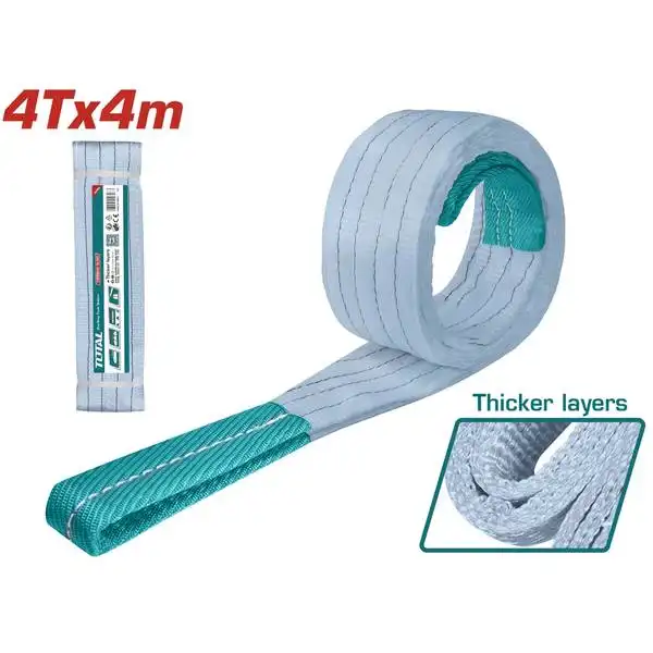 Dây cáp vải cẩu hàng xám 4Tx4m THTWS0404 TOTAL