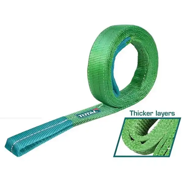 Dây cáp vải cẩu hàng xanh lá 2Tx3m THTWS0203 TOTAL
