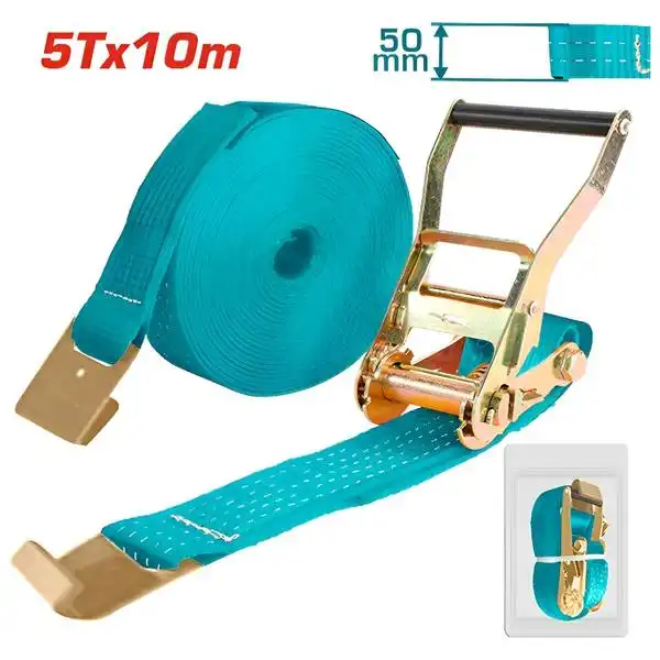 Dây đai 5Tx10m móc phẳng THTRS5104 TOTAL