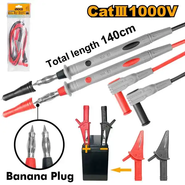 Dây Đo Đồng Hồ Điện Catiii 1000V TL31432 INGCO