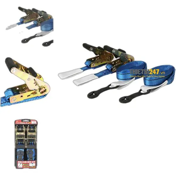 Dây vải chằng hàng tăng đơ 4.5mm RT-32LB SK11 Fujiwara Sangyo Nhật