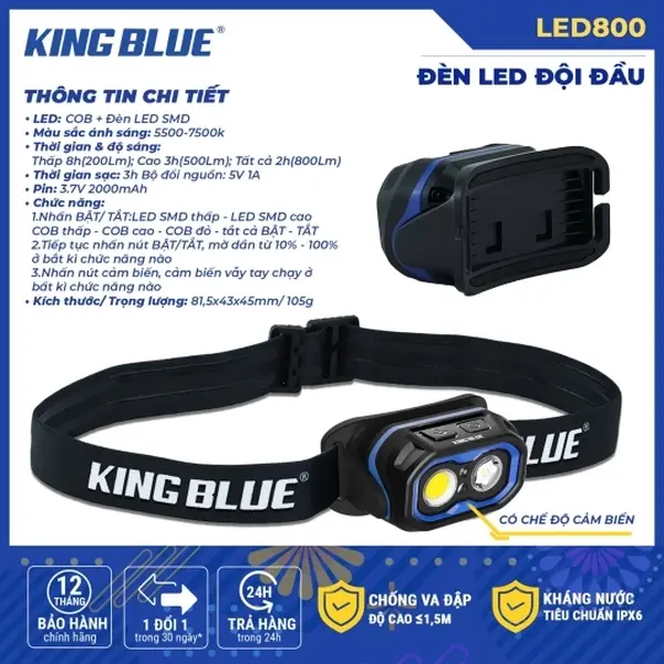 Đèn Led Đội Đầu LED800