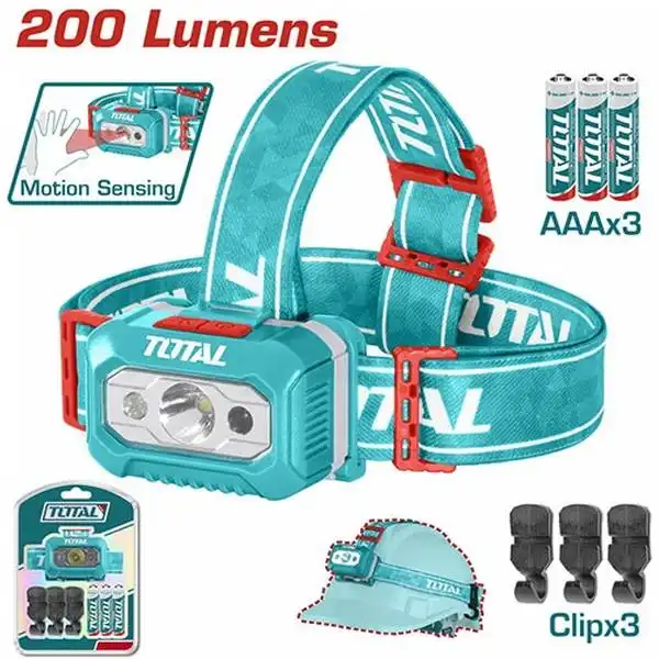 Đèn pin đội đầu dùng pin tiểu (pin AAA) Total THL013AAA6
