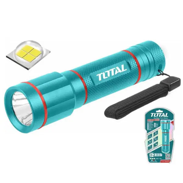 Đèn pin dùng pin tiểu Total TFL013AAA58 (Không bao gồm pin)