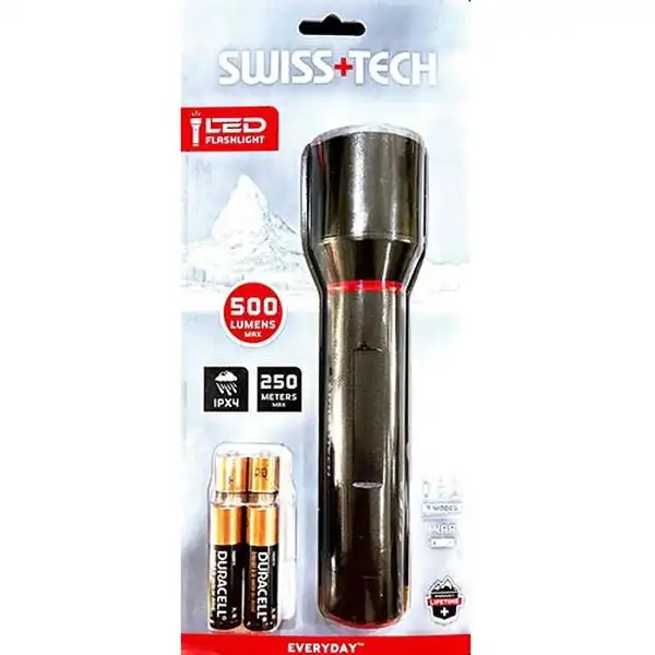 Đèn pin (xài 4 pin AA) SWISS TECH ST031009