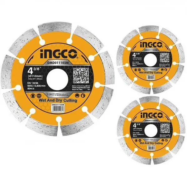 Đĩa cắt gạch khô Ingco DMD011802M