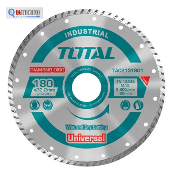 Đĩa cắt gạch ướt Total TAC2121153 115x22mm