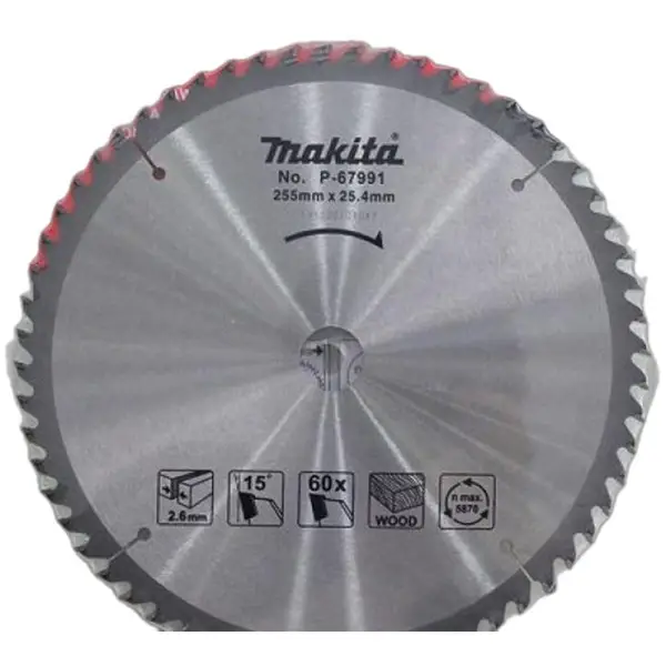 ĐĨA CẮT GỖ 255MM X 25.4MM MAKITA P-67991