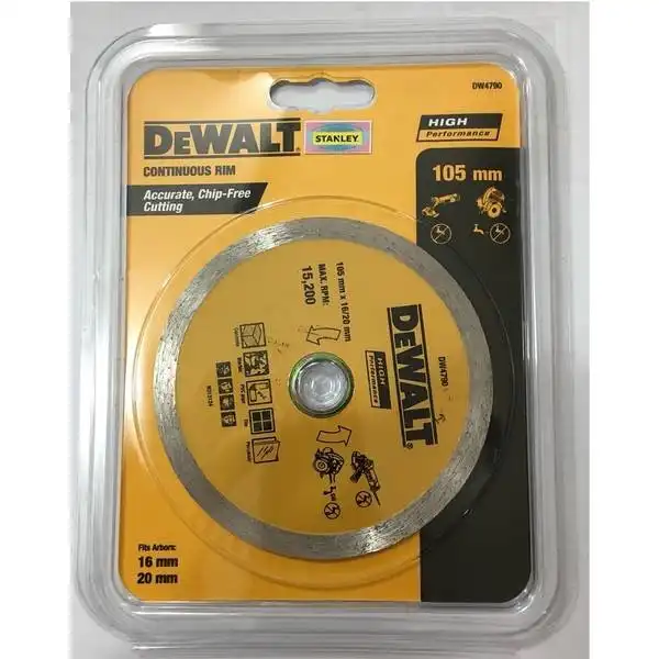 Đĩa cắt ướt 105 x 20mm 7mm DW4790-B1