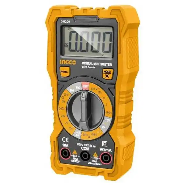 Đồng Hồ Đo Điện Vạn Năng DM200 INGCO