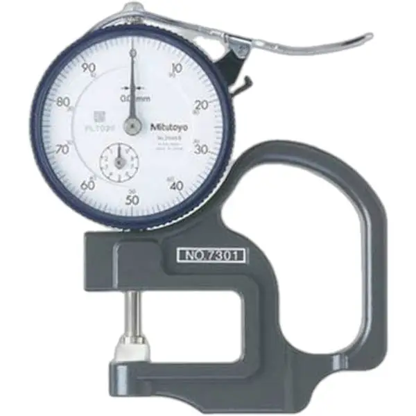 Đồng hồ đo độ dày mitutoyo 7301 0~10mm 0.01mm