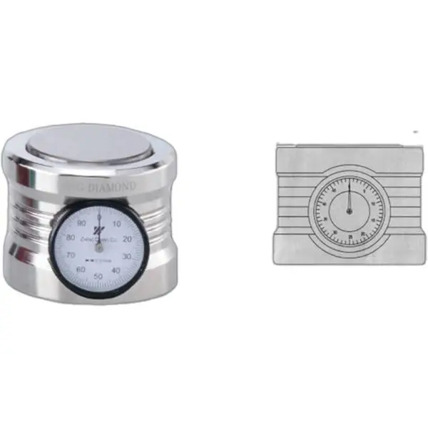 Đồng Hồ Sét Zero Trục Z 0-50 ±0.01mm Đế Từ KD-50Z YL