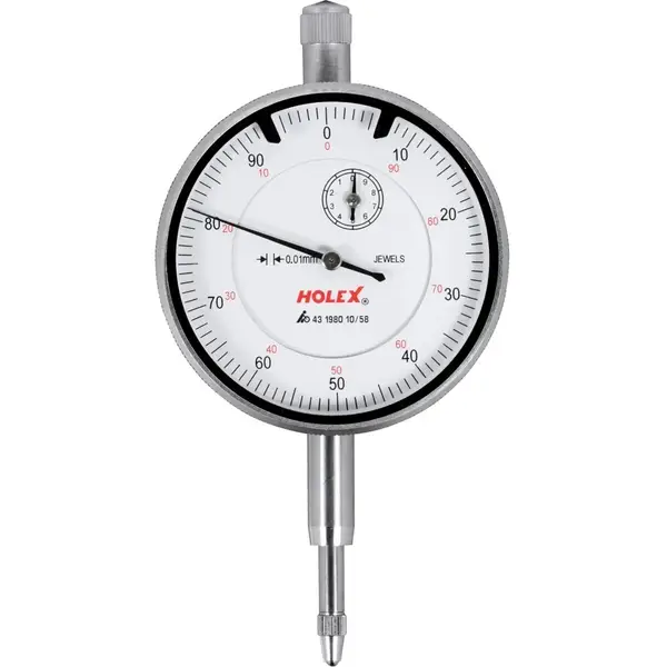 ĐỒNG HỒ SO CHÂN NHÚN 0.01 MM HOLEX 0-10MM