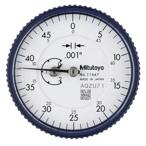 Đồng hồ so cơ hệ inch 0.2 inch x 0.001 inch Mitutoyo 1166A