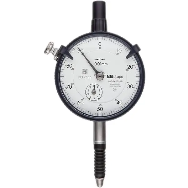 Đồng hồ so cơ lưng phẳng 0~10mm 0.01mm 2046SB Mitutoyo