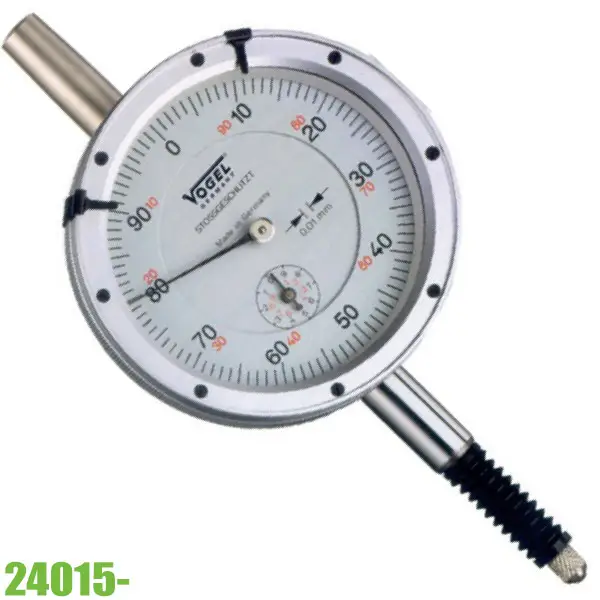 Đồng hồ so cơ Vogel Germany 24015x, mạ crom cấp bảo vệ IP67