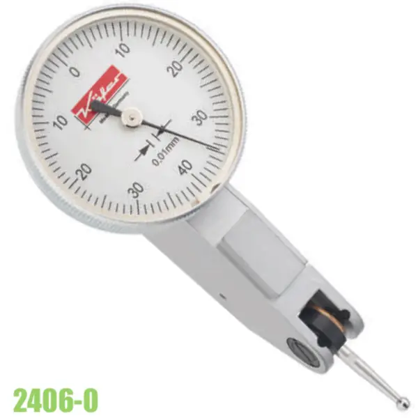 Đồng hồ so cơ Vogel Germany 2406, độ chính xác 0.01mm, form A