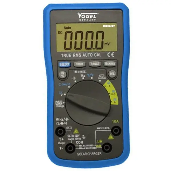 Đồng hồ vạn năng 640384, chỉ thị số, năng lượng mặt trời