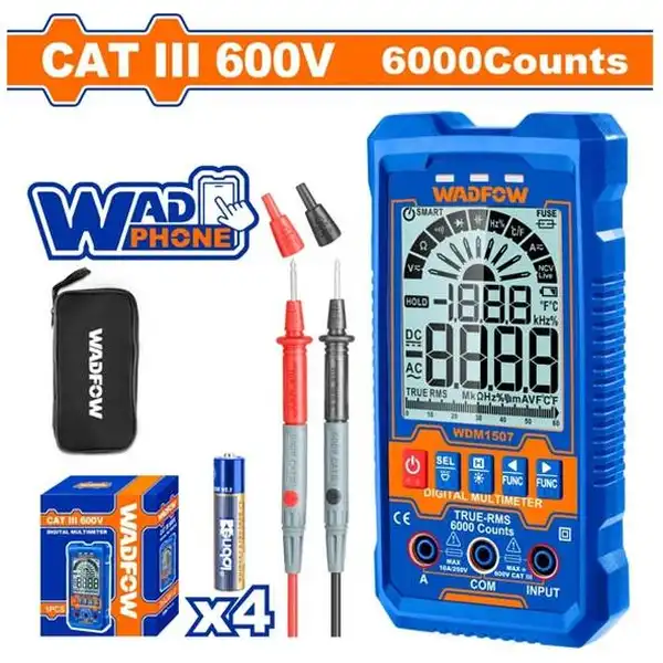 Đồng Hồ Vạn Năng Kỹ Thuật Số 600V-2000 SốĐếm WDM1505 WADFOW