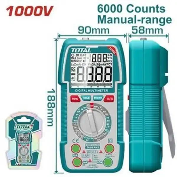 Đồng hồ vạn năng kỹ thuật số TMT5310002 TOTAL