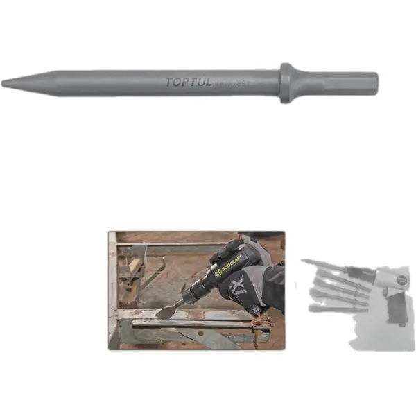 Đục nhọn 178mm cho máy đục hơi TOPTUL KAJA18E1