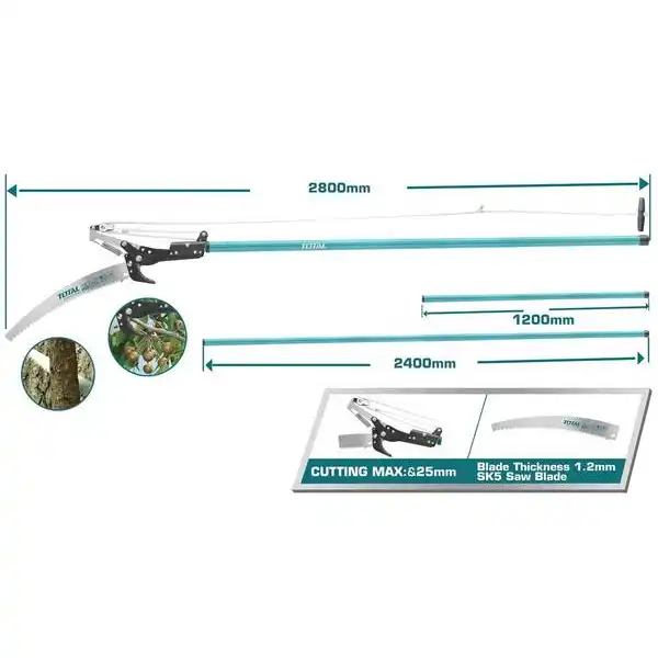 Dụng cụ cưa cắt cành trên cao THEPS25281 TOTAL