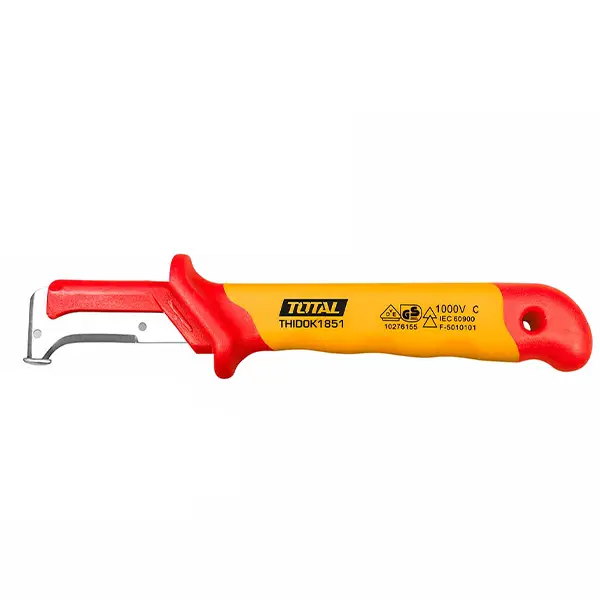 Dụng cụ tước dây điện cách điện lưỡi cong Total THIDCK1851