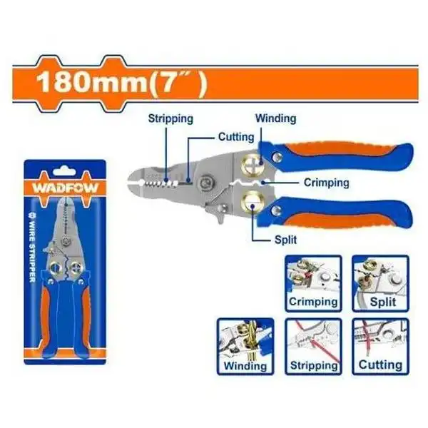 Dụng Cụ Tuốt Dây 180Mm (7 inch) WPL5627 WADFOW