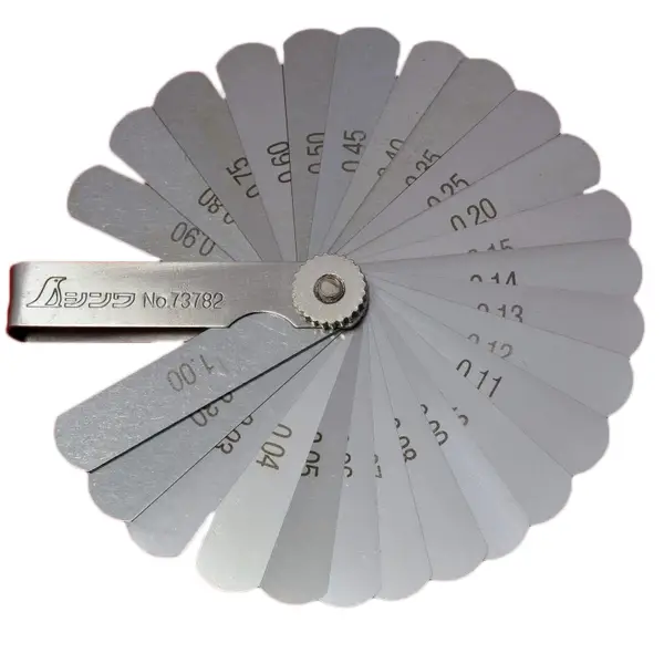 Dưỡng đo độ dày 25 lá Shinwa 73782