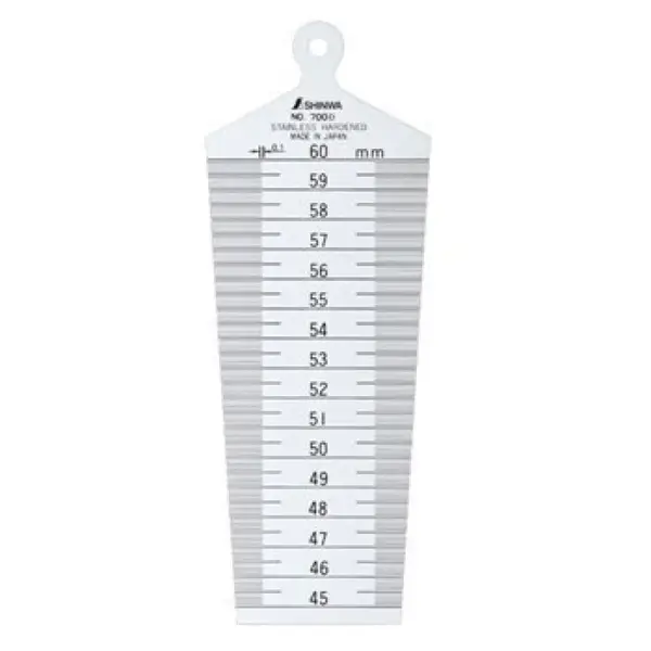 Dưỡng đo lỗ Shinwa 62615