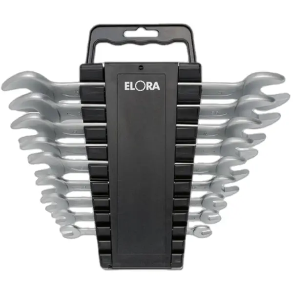ELORA 100-KH 9 Bộ cờ lê 2 đầu mở, 9 chi tiết