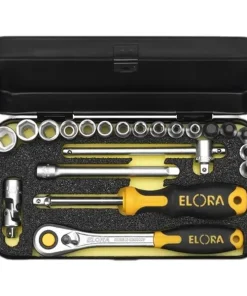 ELORA 714-6MU Bộ tuýp 25 chi tiết hệ mét