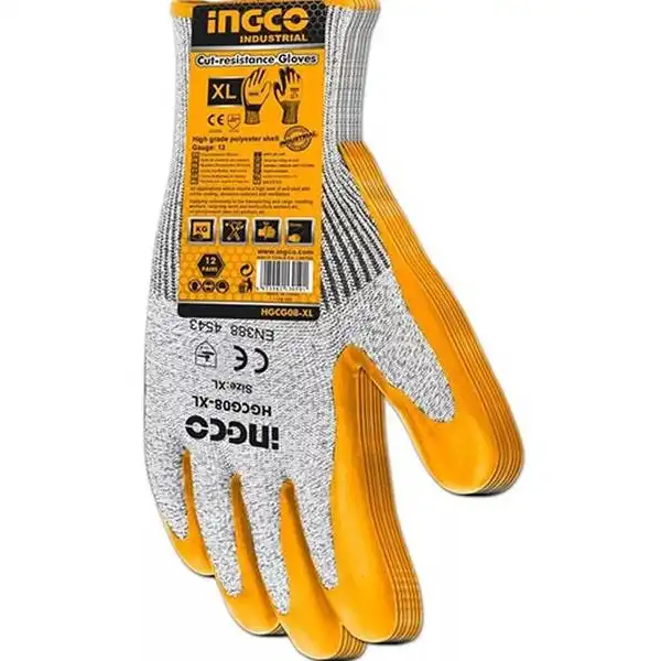 Găng tay chống cắt INGCO HGCG08-XL