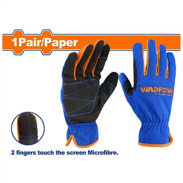 Găng tay cơ khí size XL (2 ngón chạm cảm ứng) Wadfow WMG1E02